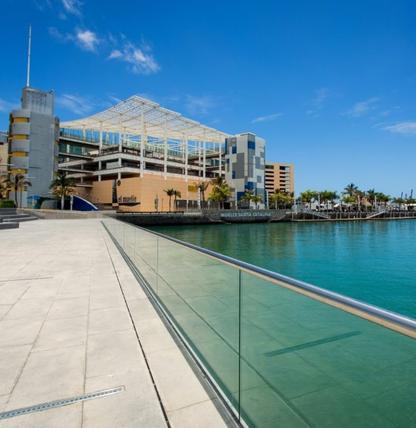 cristalerias en gran canaria-vitecan-obras barandilla muelle